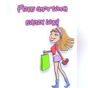 Free gift with every auction win!